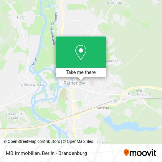 MB Immobilien map