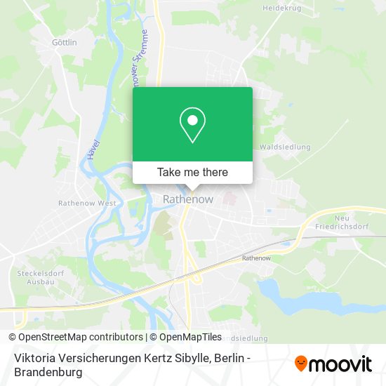 Viktoria Versicherungen Kertz Sibylle map