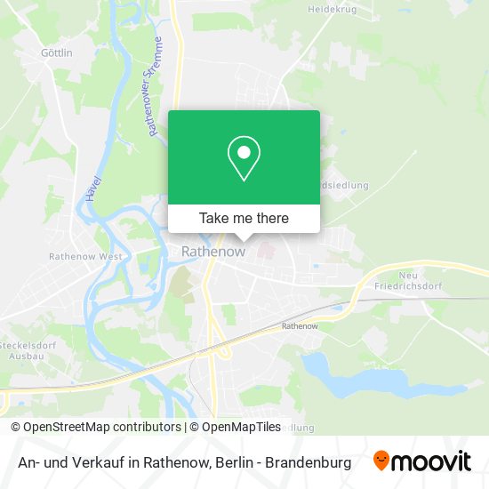 An- und Verkauf in Rathenow map