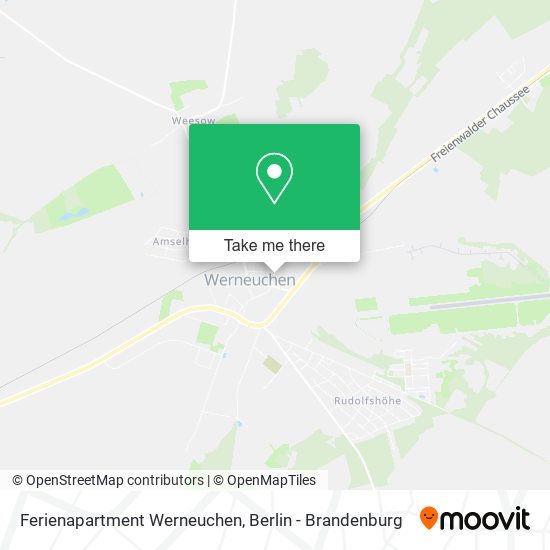 Ferienapartment Werneuchen map