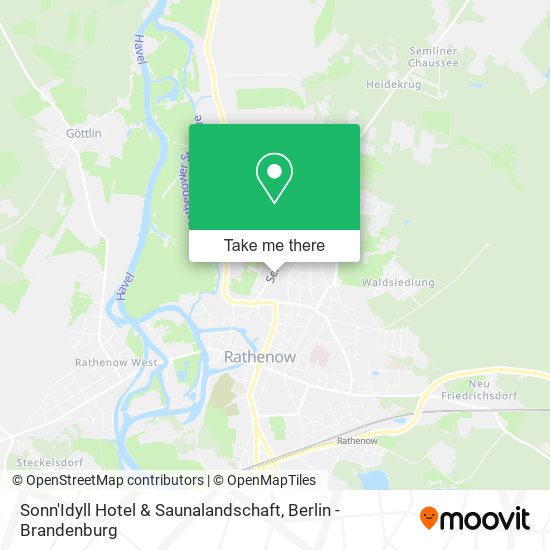 Карта Sonn'Idyll Hotel & Saunalandschaft