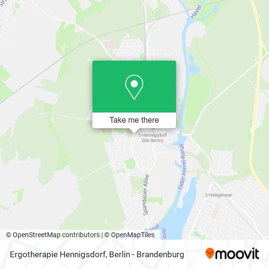 Ergotherapie Hennigsdorf map