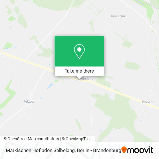 Märkischen Hofladen Selbelang map