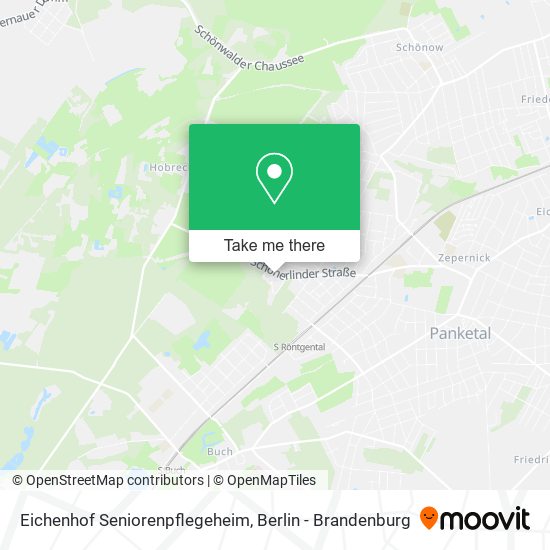 Карта Eichenhof Seniorenpflegeheim