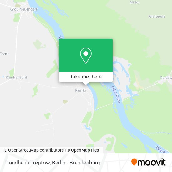 Landhaus Treptow map