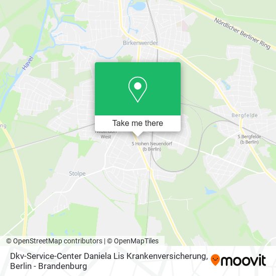 Dkv-Service-Center Daniela Lis Krankenversicherung map