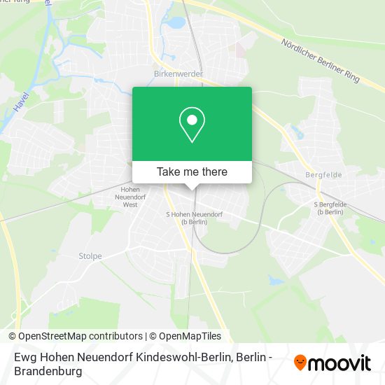 Ewg Hohen Neuendorf Kindeswohl-Berlin map
