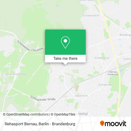 Карта Rehasport Bernau