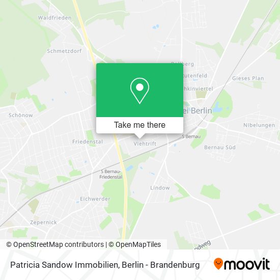 Patricia Sandow Immobilien map