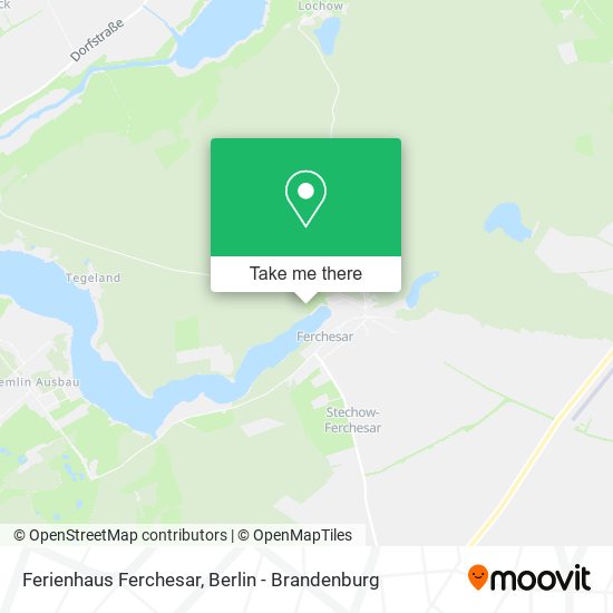 Ferienhaus Ferchesar map