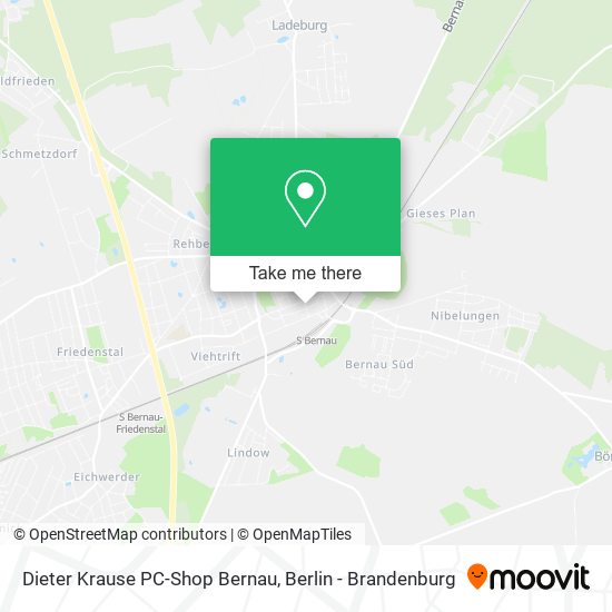 Карта Dieter Krause PC-Shop Bernau