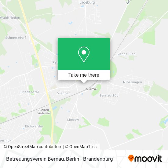 Betreuungsverein Bernau map