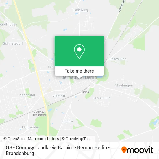 Карта GS - Compsy Landkreis Barnim - Bernau