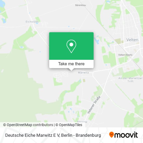 Deutsche Eiche Marwitz E V map