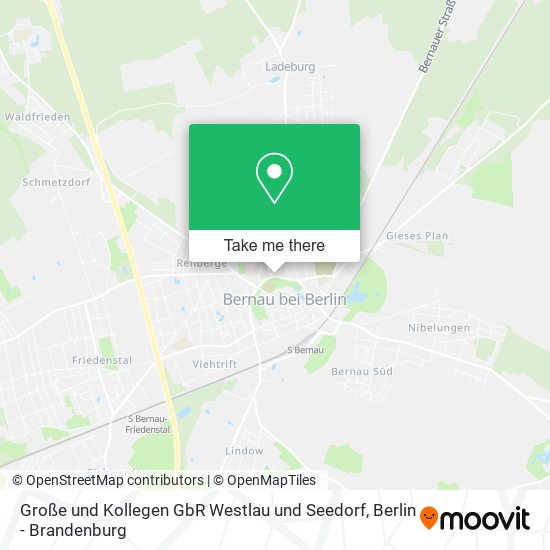 Große und Kollegen GbR Westlau und Seedorf map