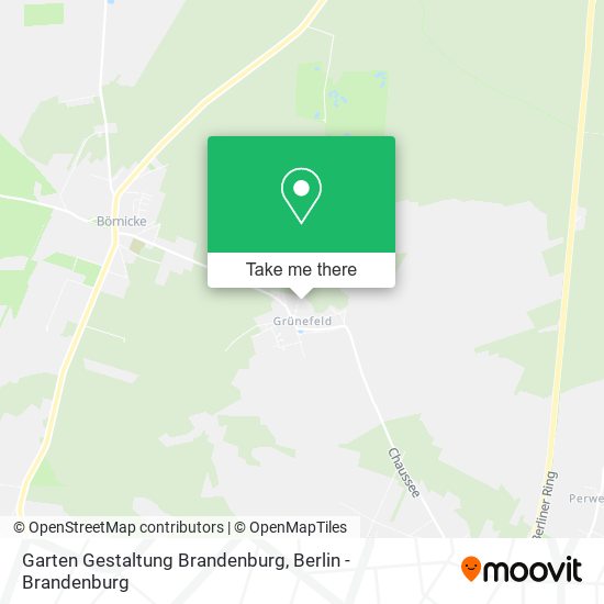 Garten Gestaltung Brandenburg map