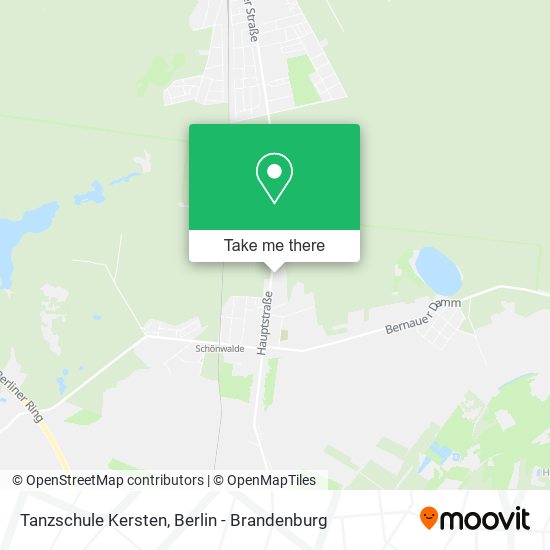 Tanzschule Kersten map