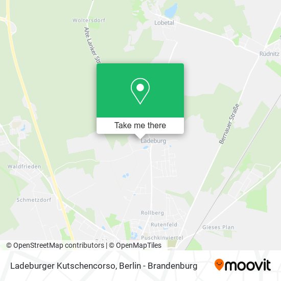 Ladeburger Kutschencorso map