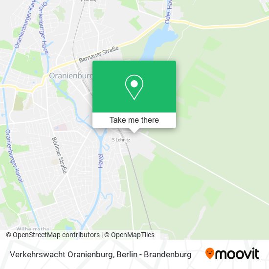 Verkehrswacht Oranienburg map