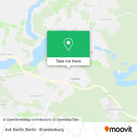 Avk Berlin map