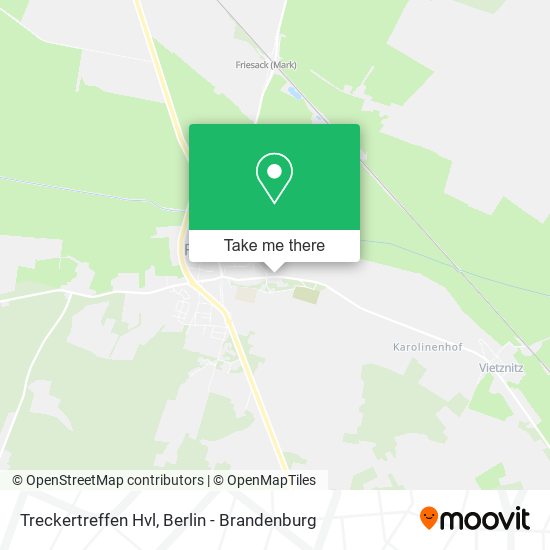 Карта Treckertreffen Hvl