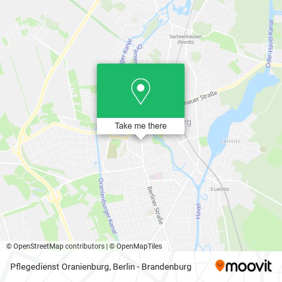 Pflegedienst Oranienburg map