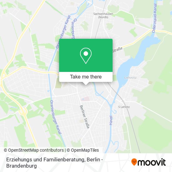 Erziehungs und Familienberatung map