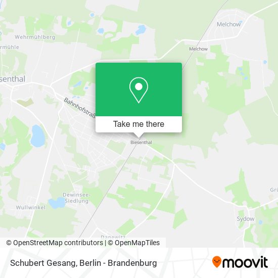 Schubert Gesang map