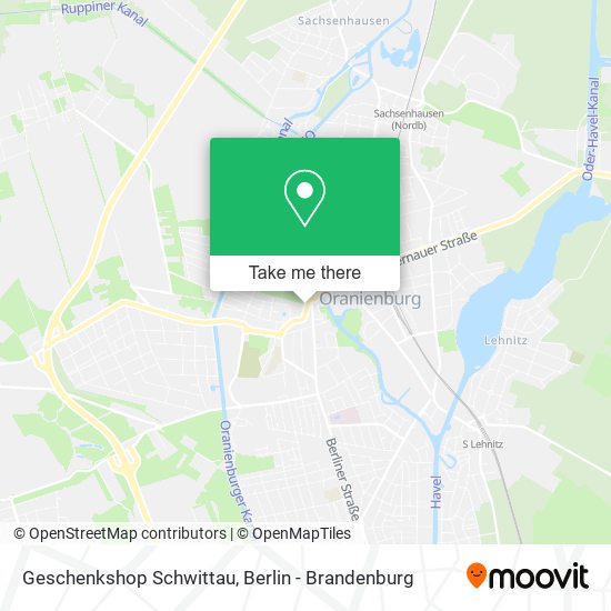 Geschenkshop Schwittau map