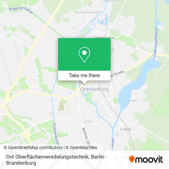 Ovt Oberflächenveredelungstechnik map