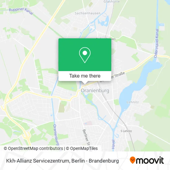 Kkh-Allianz Servicezentrum map