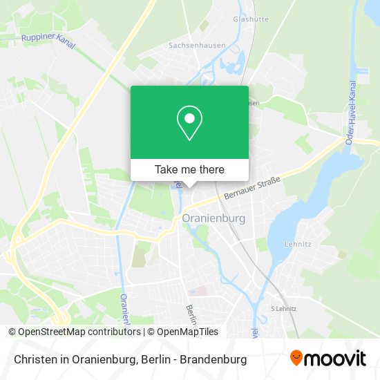 Christen in Oranienburg map
