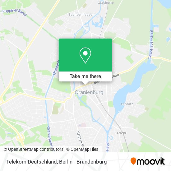 Telekom Deutschland map