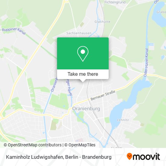 Kaminholz Ludwigshafen map