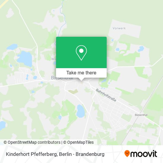 Kinderhort Pfefferberg map