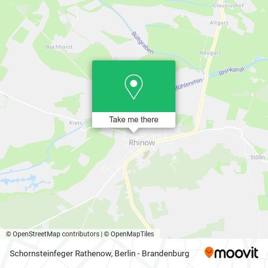 Schornsteinfeger Rathenow map