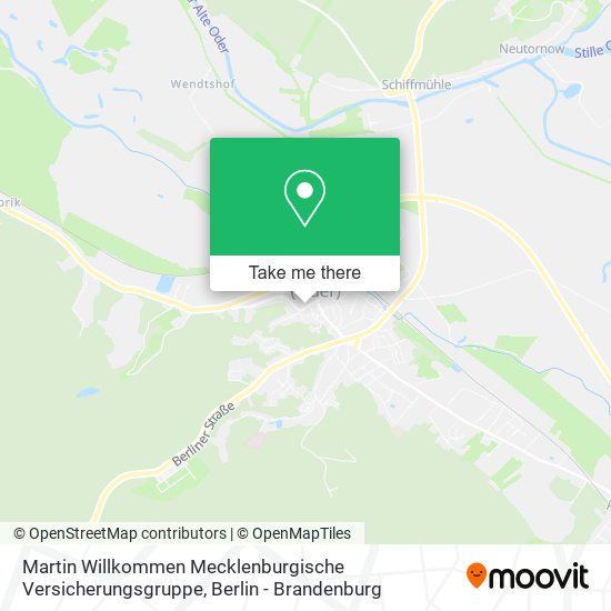 Martin Willkommen Mecklenburgische Versicherungsgruppe map