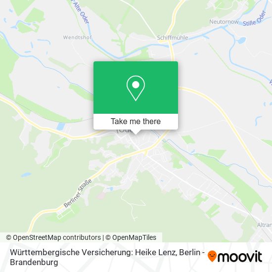 Württembergische Versicherung: Heike Lenz map