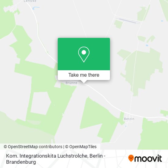 Kom. Integrationskita Luchstrolche map