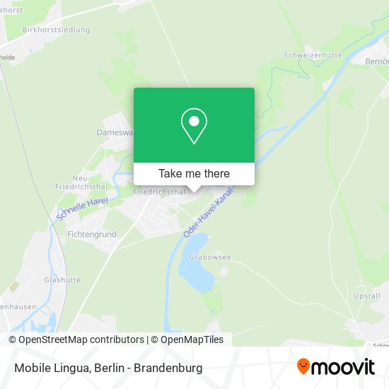 Mobile Lingua map