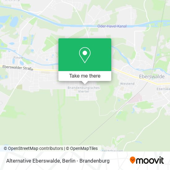 Карта Alternative Eberswalde
