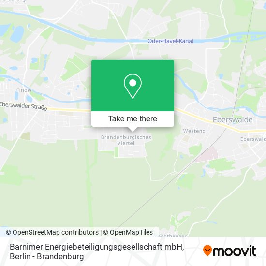 Barnimer Energiebeteiligungsgesellschaft mbH map