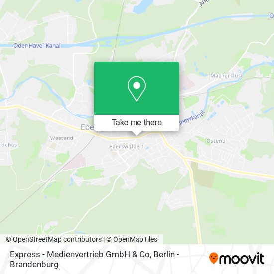 Express - Medienvertrieb GmbH & Co map