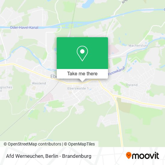 Afd Werneuchen map