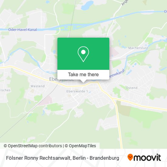 Fölsner Ronny Rechtsanwalt map