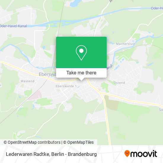 Карта Lederwaren Radtke