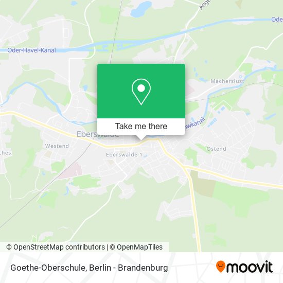 Goethe-Oberschule map