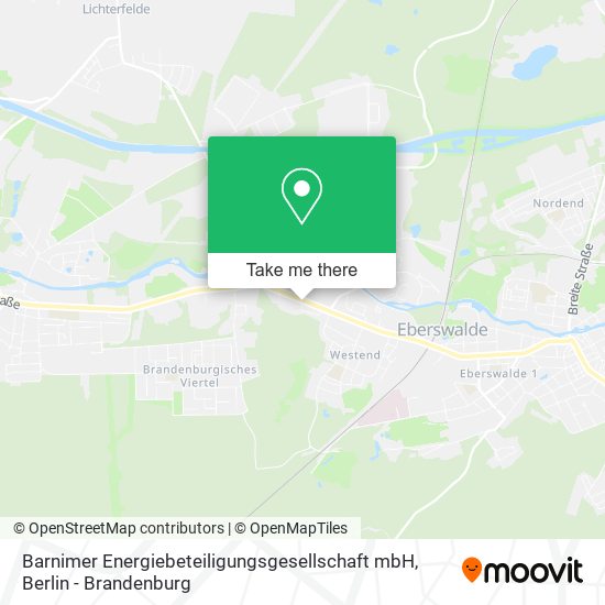 Barnimer Energiebeteiligungsgesellschaft mbH map