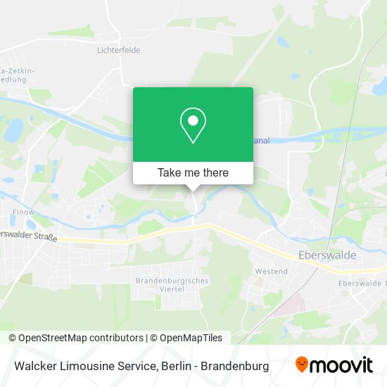 Walcker Limousine Service map