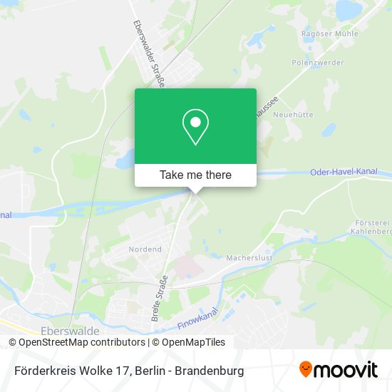 Förderkreis Wolke 17 map